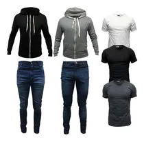 Comprar Camperas Hombre + Jeans Elastizados + Remeras Lisas Algodón