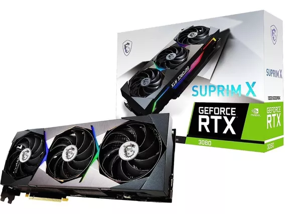 Placa De Video Msi Suprim X Rtx 3080 10gb