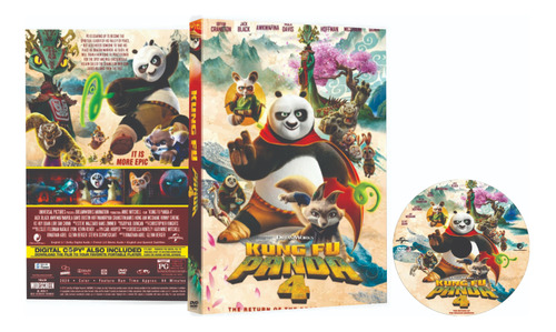 Kung Fu Panda 4, Dvdfull, Español