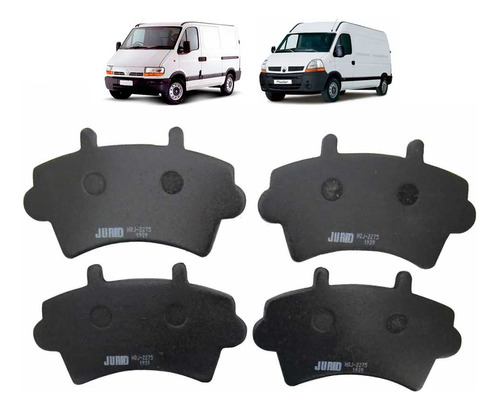  Pastilha Freio Renault Master 2.8 2002 7701207339f