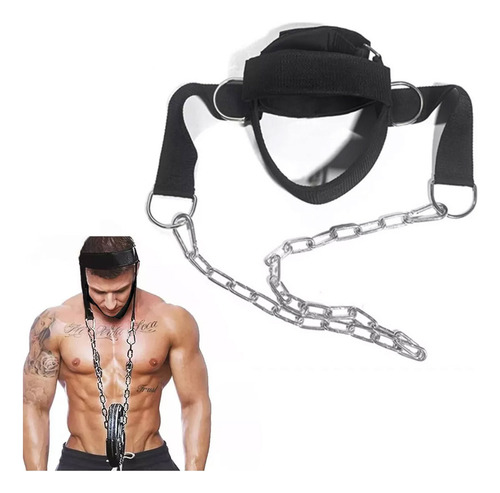 Arnés Ejercitador Para Cabeza Ejercicio Cuello Gym Box