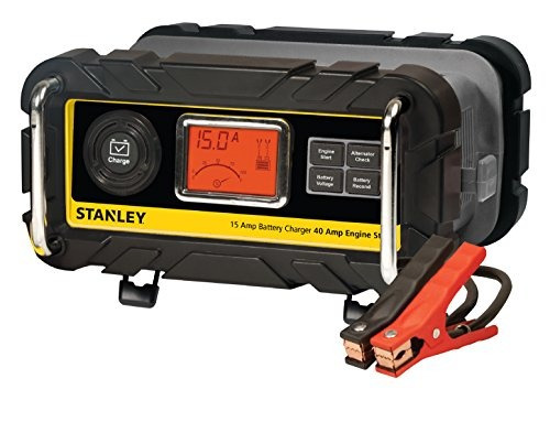 Stanley Bc15bs Cargador De Batería De Banco De 15 Amperios C