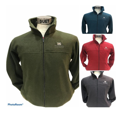 Campera Polar Hombre Antipiiling C/cierre C/bolsillos