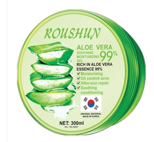 Gel De Aloevera Para Reparación Sol Y Hitrantante De La Piel