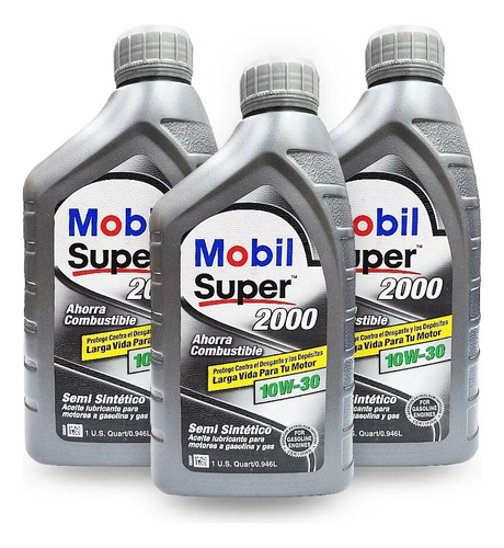 Aceite Mobil 10w30 Semi Sintetico Jeep Liberty Gran Cherokee