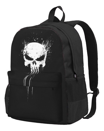 Mochila De Mujer Heavy Metal 1960s Punk Rock Music Skull