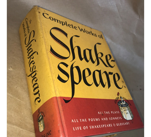 Livro Complete Works Of Shakespeare Books Inc Art-type Edition