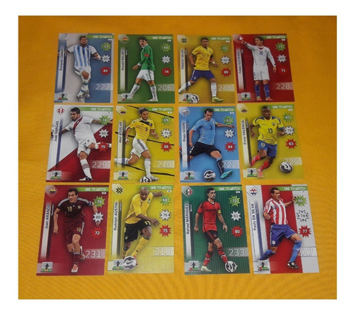 Copa America Chile 2015 Adrenalyn Panini One To Watch Set (Usado)