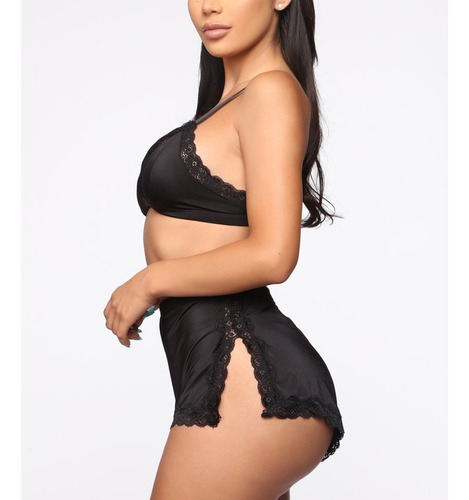 Lencería Para Mujer Sujetador De Encaje Conjunto De Lencer