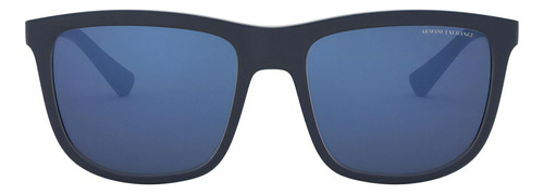 Gafas De Sol Armani Exchange Ax4093 Hombre Originales Color Azul Color Del Armazón Azul