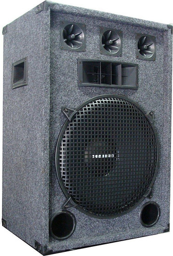 Bafles Parlante Woofer 15 +3 Tw+ Bocina Potencia 600w Dancis