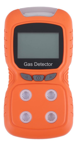 Detector 4 Gases Industrial Multigas Co2 H2s O2 Lel Digital Naranja