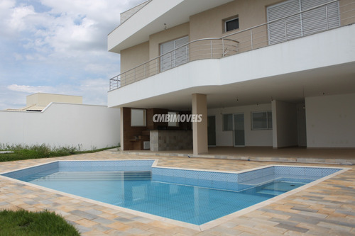 Casa Condomínio Fechado 4 Suítes À Venda No Residencial Montblanc Em Campinas - Cf01272 - Cf01272 - 69018031
