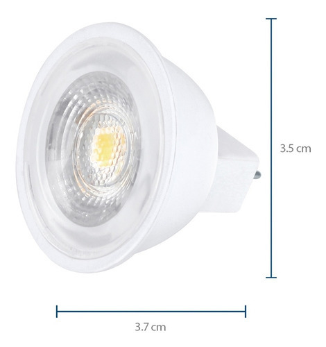 Aksi Mr11 Gu4 Dimeable 30w Warm Light 3000k Pack6 Light Light Color Warm White