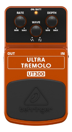 Pedal Efectos Trémolo Clásico Ultra Trémolo Behringer Ut300