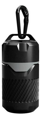 Recipiente Estanco Negro Escolar Trekking Pesca Campamento Negro