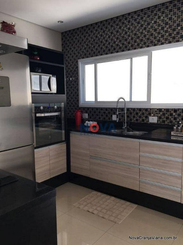 Imagem 19 de 30 de Casa Com 4 Dormitórios À Venda, 340 M² Por R$ 1.950.000,00 - Beverly Hills - Jandira/sp - Ca1789
