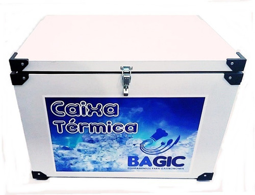 Imagem 2 de 5 de Caixa Térmica Cooler 35 Litros Interior Galvanizado Ctg-35