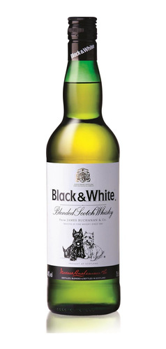 Whisky  Black And White 1000ml