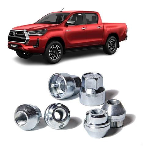 Tuercas De Seguridad Para Toyota Hilux Envio Gratis!!!!