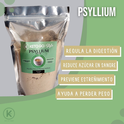 Psyllium X 100 Gr + Harina De Almendras S/ Piel - 100 % Keto