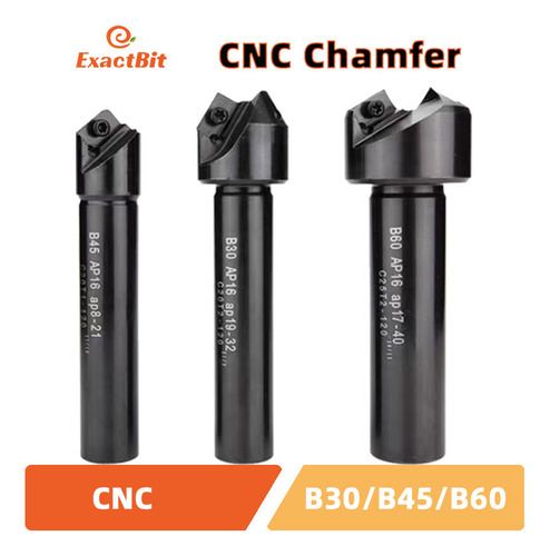 Cuchilla De Biselado Cnc B45 Ap16 Ap18-32 B45 Desechada 30