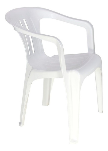 Cadeira Tramontina Maricá Em Polipropileno Branco