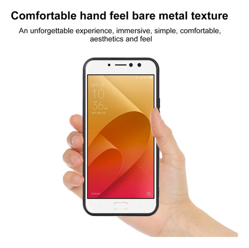 Funda Negra De Tpu Para Asus Zenfone 4 Selfie Pro Zd552kl