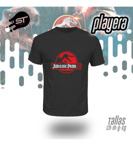 Playera Jurassic Park 3  Jpark-011