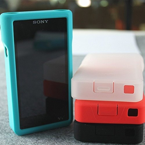 Imagen 4 de 4 de Estuche Goma Gel Silicona Para Sony Nw Wm1a Wm1z