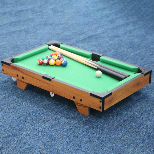 Juego De Snooker Bolas Mini Table Top Pool Billar Regalo