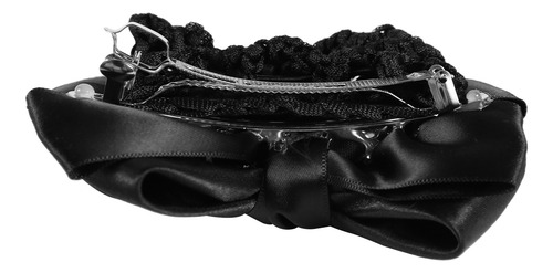 Moño Con Forma De Lazo Negro Con Forma De Lazo, Con Forma De