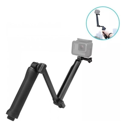 Monopod 3 Way Stand Tripode Gopro Hero 8 7 6 5 4 3