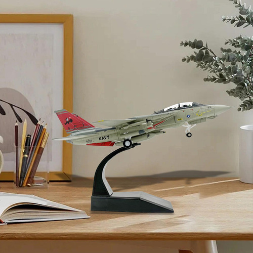Escala 1/100 F 14 Modelo De Liga Fundida Para Aeronaves