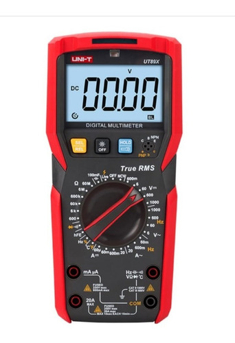 Multimetro Digital Nvc Alarma Visual Y Sonora Ut89x