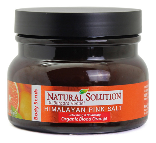 Natural Solution Exfoliante Corporal De Sal Rosa Del Himalay