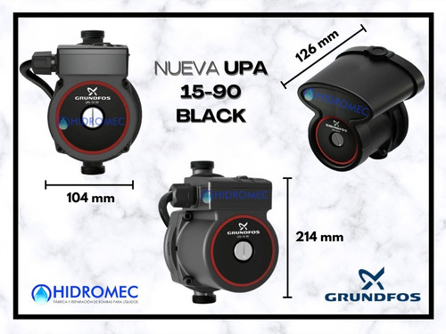 Imagen 2 de 10 de Bomba Presurizadora Grundfos Upa 15 Automatica Para 2 Baños.
