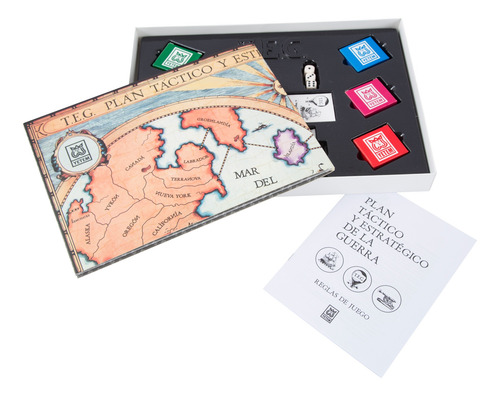 Imagen 2 de 3 de Teg Tradicional - Juego De Mesa - Estrategia Yetem