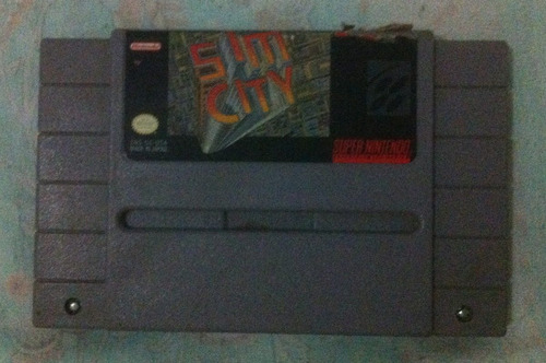 Simcity- Super Nintendo Snes