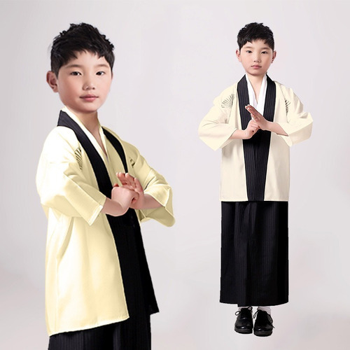 Disfraz De Kimono Japonés For Niños, Samurai Yamato, Cospla