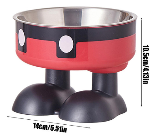 M Tazón Alto De Comida Para Gatos Tazón Elevado De Comida