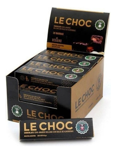 Chocolate Le Choc Felices Las Vacas X 12u Vegano - Sin Tacc