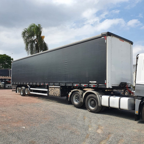 Imagem 2 de 15 de Carreta Sider Ls Facchini Com Bolsa De Ar 28 Pallets 2021