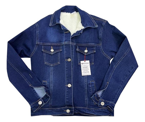 Chaqueta En Jean Niño Forrada En Ovejero