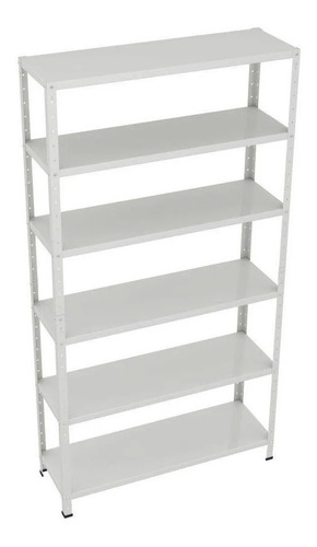 Estante Aço Dupla Flex Amapá 30 Cm 06 Bandejas Cinza