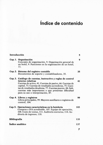 Contabilidad Hotelera Editorial Trillas