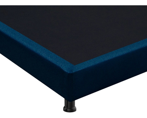 Base Cama Dividida 140 X 190 Dormilandia Color Azul