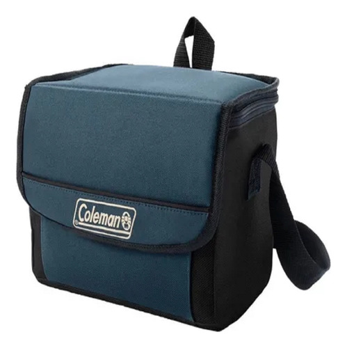 Conservadora Bolso Termico Coleman 9  Latas 16 Hs Slate Azul