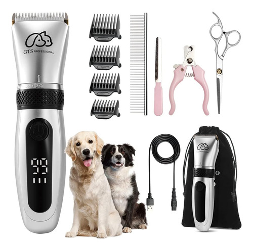 Pet Clippers Professional Dog Grooming Kit Ajustable Bajo Ru