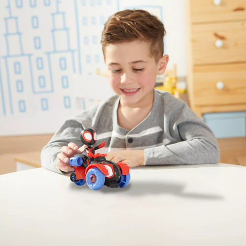 Spidey And His Amazing Friends Miles Morales Techno-racer